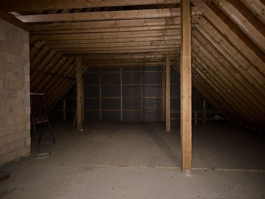 mögliche Ausbaureserve im Dachgeschoss