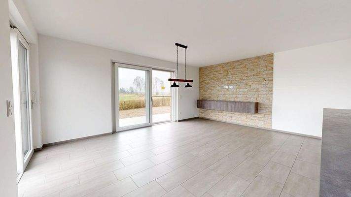 EG Wohnküche Richtung Terasse