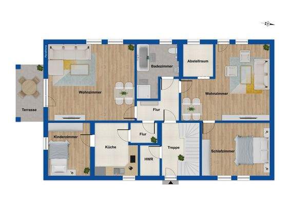 Grundriss Erdgeschoss