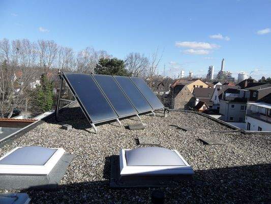 Solarthermie-Heizungsanlage DG