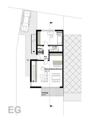 Whg Typ 2 Erdgeschoss