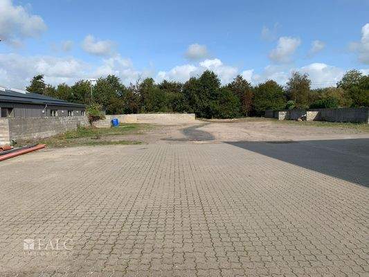 Bauplatz für eine Halle