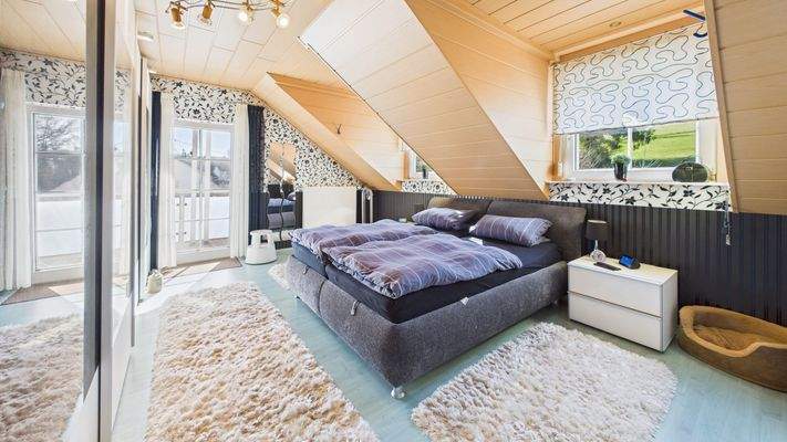 Dachgeschoss - Schlafzimmer