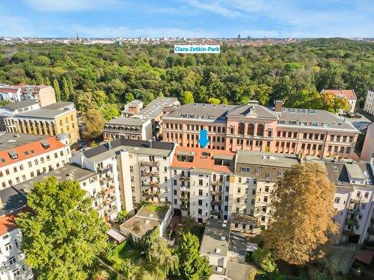 Objekt und Umgebungsbebauung