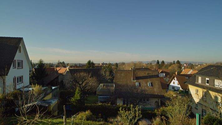 Balkonblick nach Westen