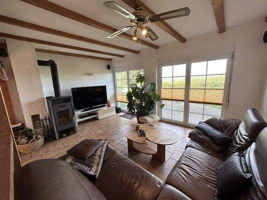 Wohnbereich mit Terrassenzugang