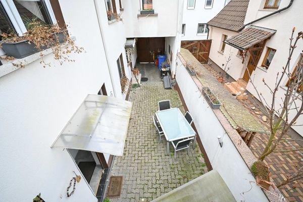 Blick in den Innenhof
