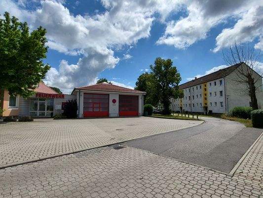 Zufahrt zu den Objekten