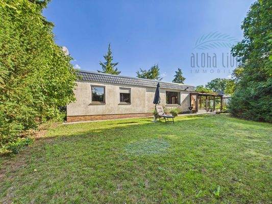 Hausansicht von hinten