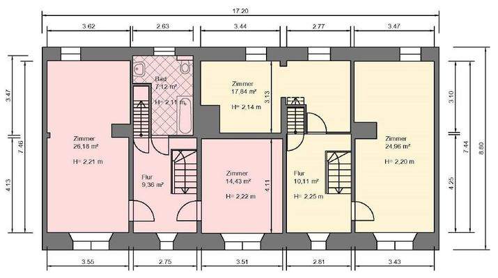 Grundriss - Obergeschoss