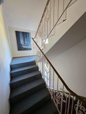 Einladendes Treppenhaus