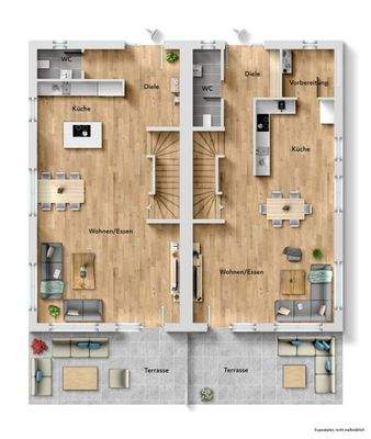 EG Haus Weinbergstr. 2b und 2c