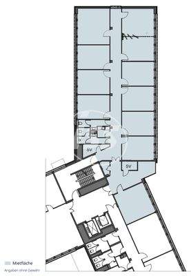 Mustergrundrisse 3. Obergeschoss - Teilfläche