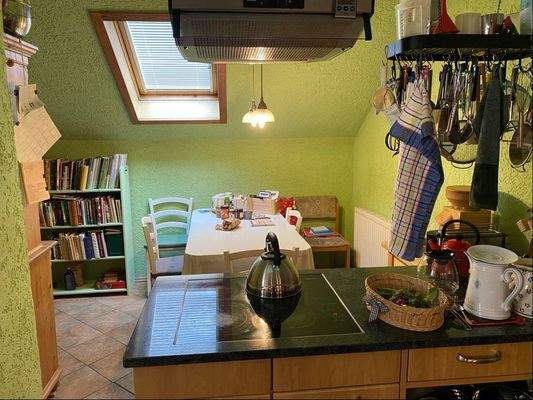 Küche im Obergeschoß