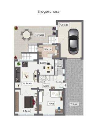 Grundriss Erdgeschoss