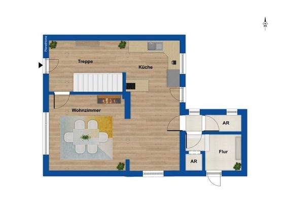 Grundriss Erdgeschoss