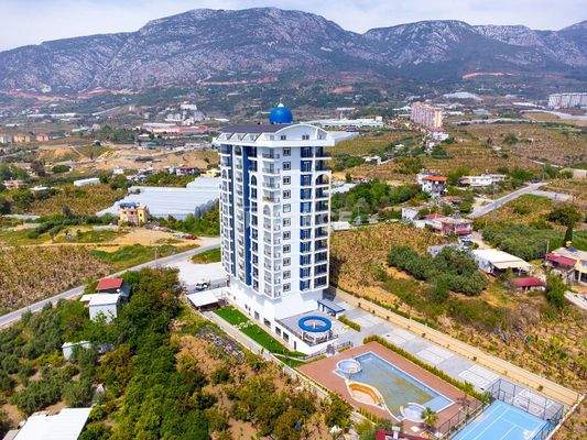 Sea- and Mountain-View Apartments in a Central Location in Alanya