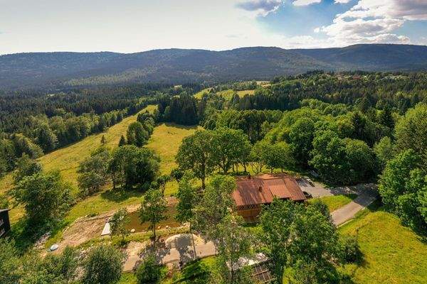 atemberaubende Fernsicht bayerischer Wald