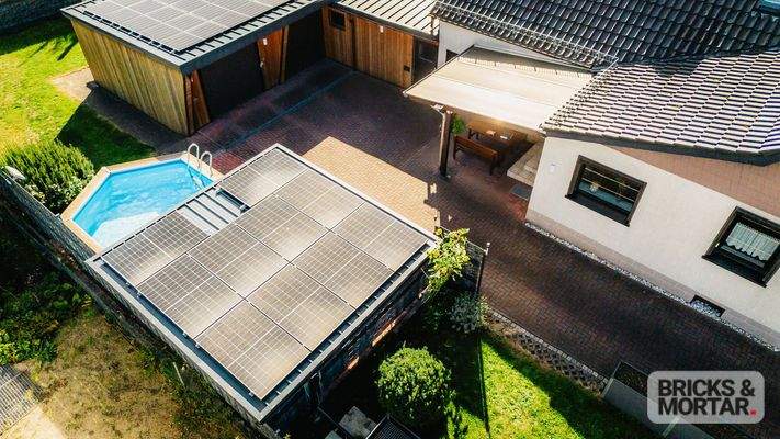 Objektansicht von oben