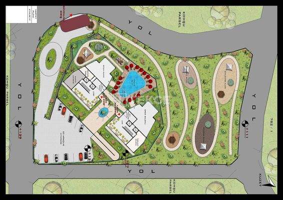 Apartments with Hotel Facilities in Alanya Kargıcak