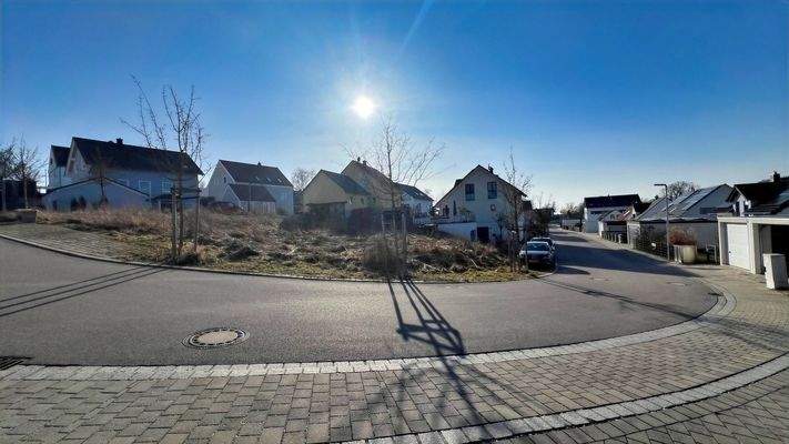 Grundstück von Nord/Osten