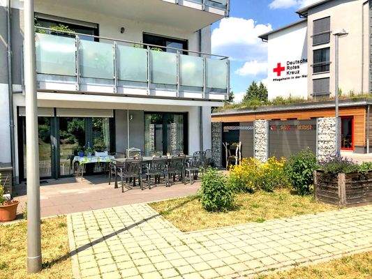 Außenbereich Gemeinschaftsraum