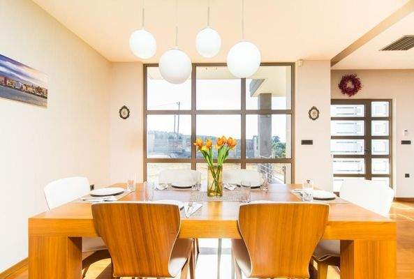 Kreta, Agios Onoufrios: Neu erbaute Villa mit perfektem Meerblick zu verkaufen