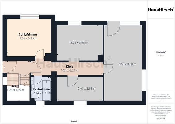 Grundriss Erdgeschoss
