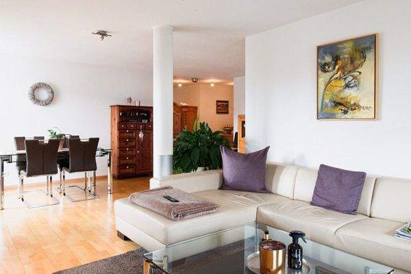 Das Wohn- und Esszimmer