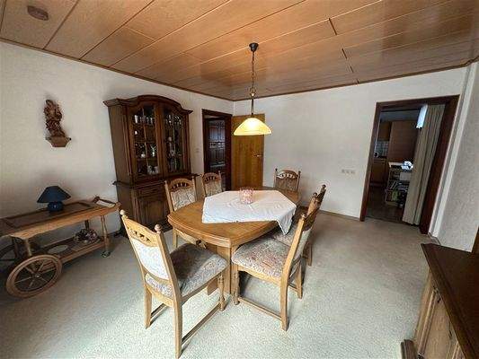 Esszimmer im EG 