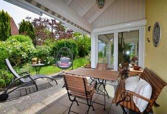 Überdachte Terrasse