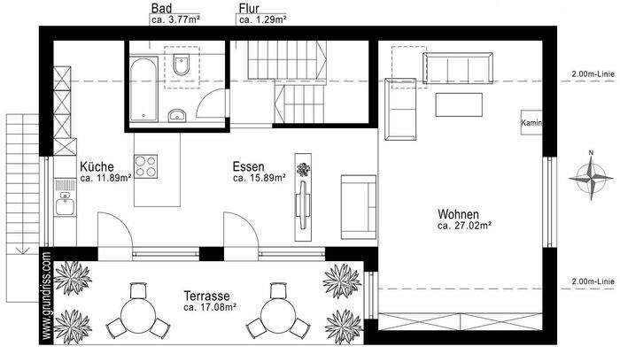 Grundriss Dachgeschoss