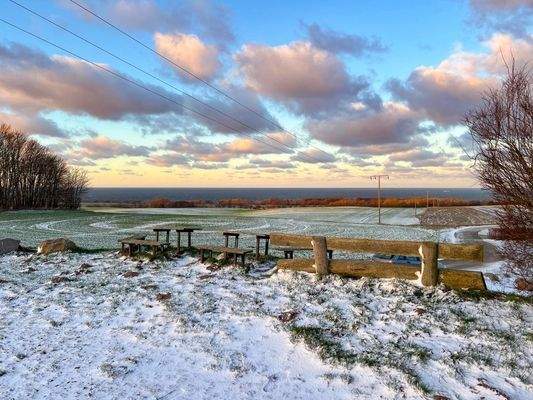 Lohme auf Rügen im Winter