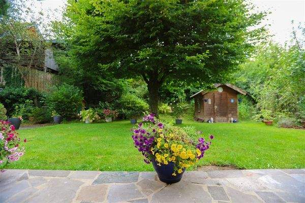 Blick  Terrasse 1EG