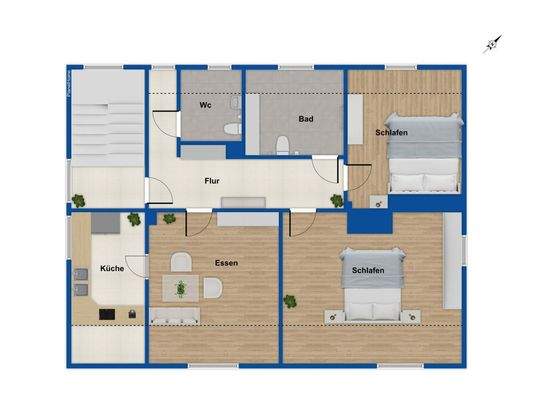 Grundriss Dachgeschoss