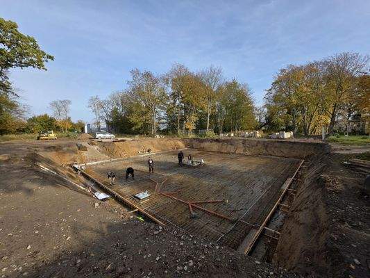 Baubeginn Holmblick 66a