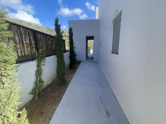 Kreta, Armeni: Zwei halbfertige Villen mit Meerblick in der Nähe von Rethymno zu verkaufen