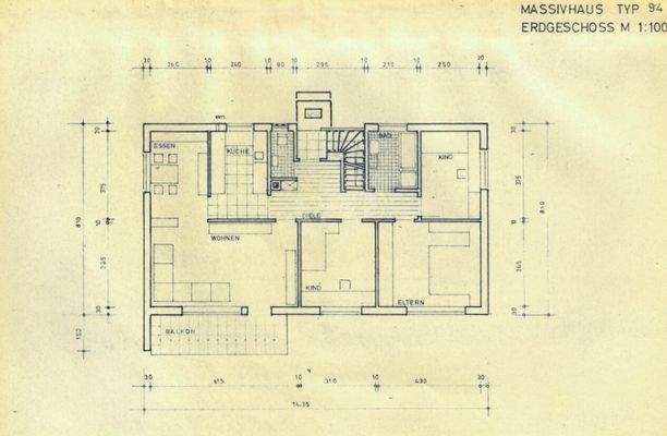 Grundriss Erdgeschoss