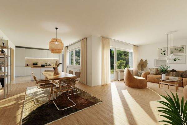 Visualisierung Wohnküche