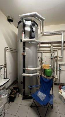 Haustechnikraum - Warmwasserspeicher