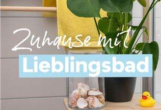 Einziehen in eine Wohnung mit schönem Bad