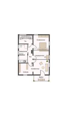 Grundriss Obergeschoss