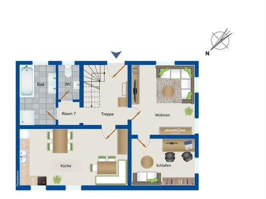 Grundriss - Erdgeschoss