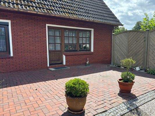 Terrasse am Wohnzimmer