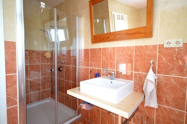 Badezimmer mit Dusche EG