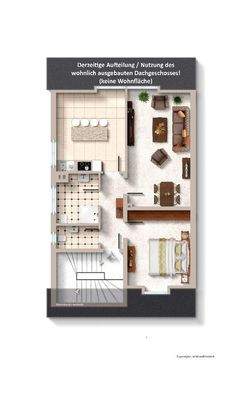 Grundriss Dachgeschoss