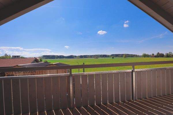 Balkon mit Blick Westen