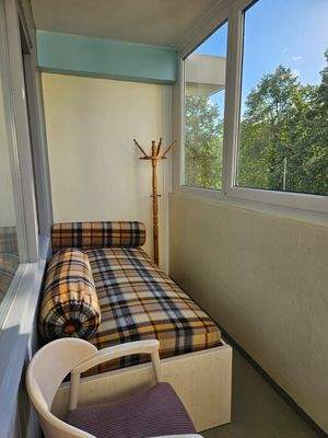 Geschlossener Balkon