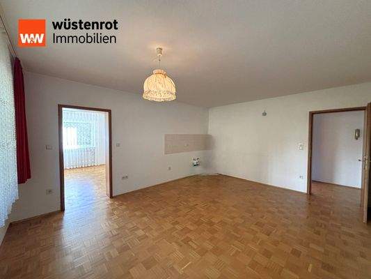 Einliegerwohnung, Küche, Wohnraum