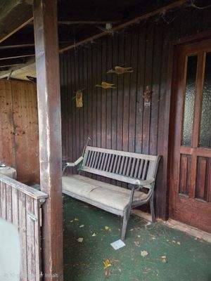 Veranda im Eingangsbereich